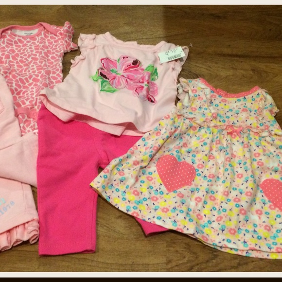 Vintage dress, Calvin Klein pants, Kids lot - Picture 2 of 6